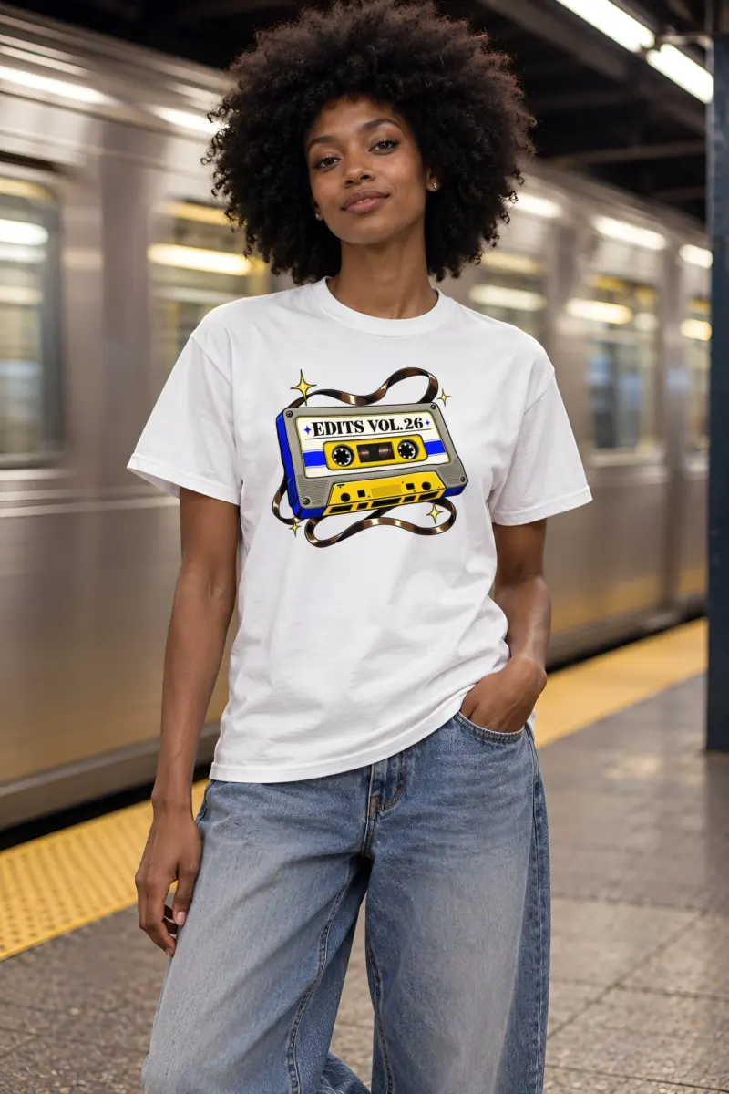 "Edits Vol.26" Heavyweight Unisex Crewneck T-shirt