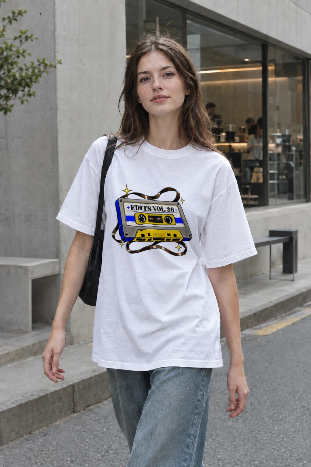 "Edits Vol.26" Heavyweight Unisex Crewneck T-shirt | Gildan 5000