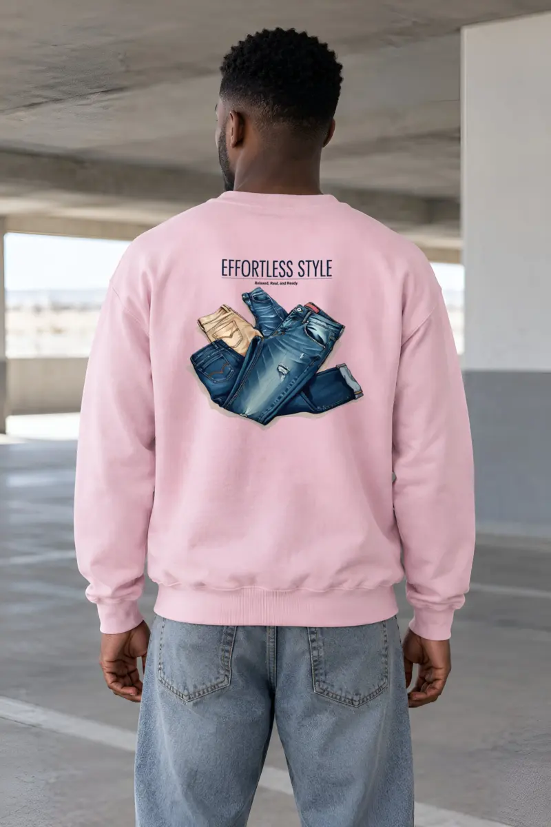 "Effortless Style" Heavy Blend Unisex Crewneck Sweatshirt