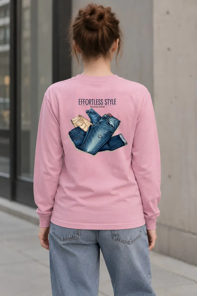 "Effortless Style" Unisex Longsleeve T-shirt