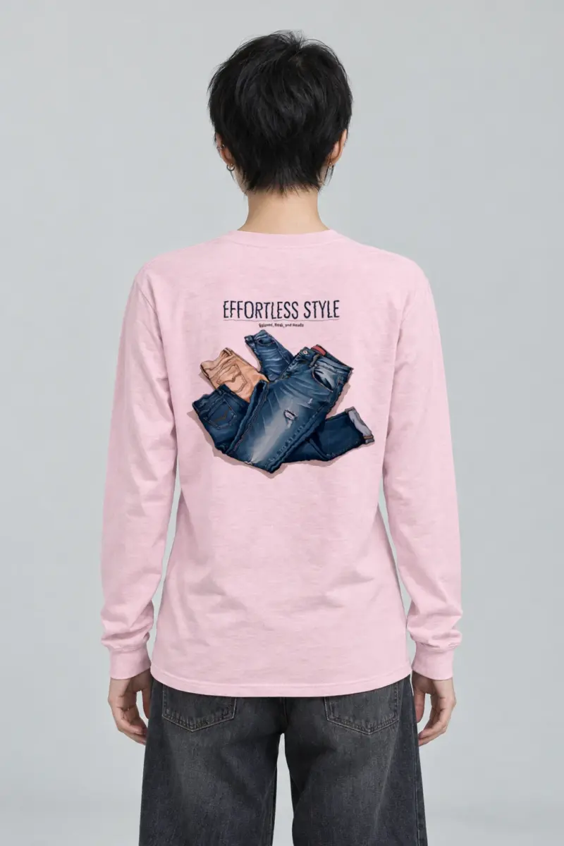 "Effortless Style" Unisex Longsleeve T-shirt