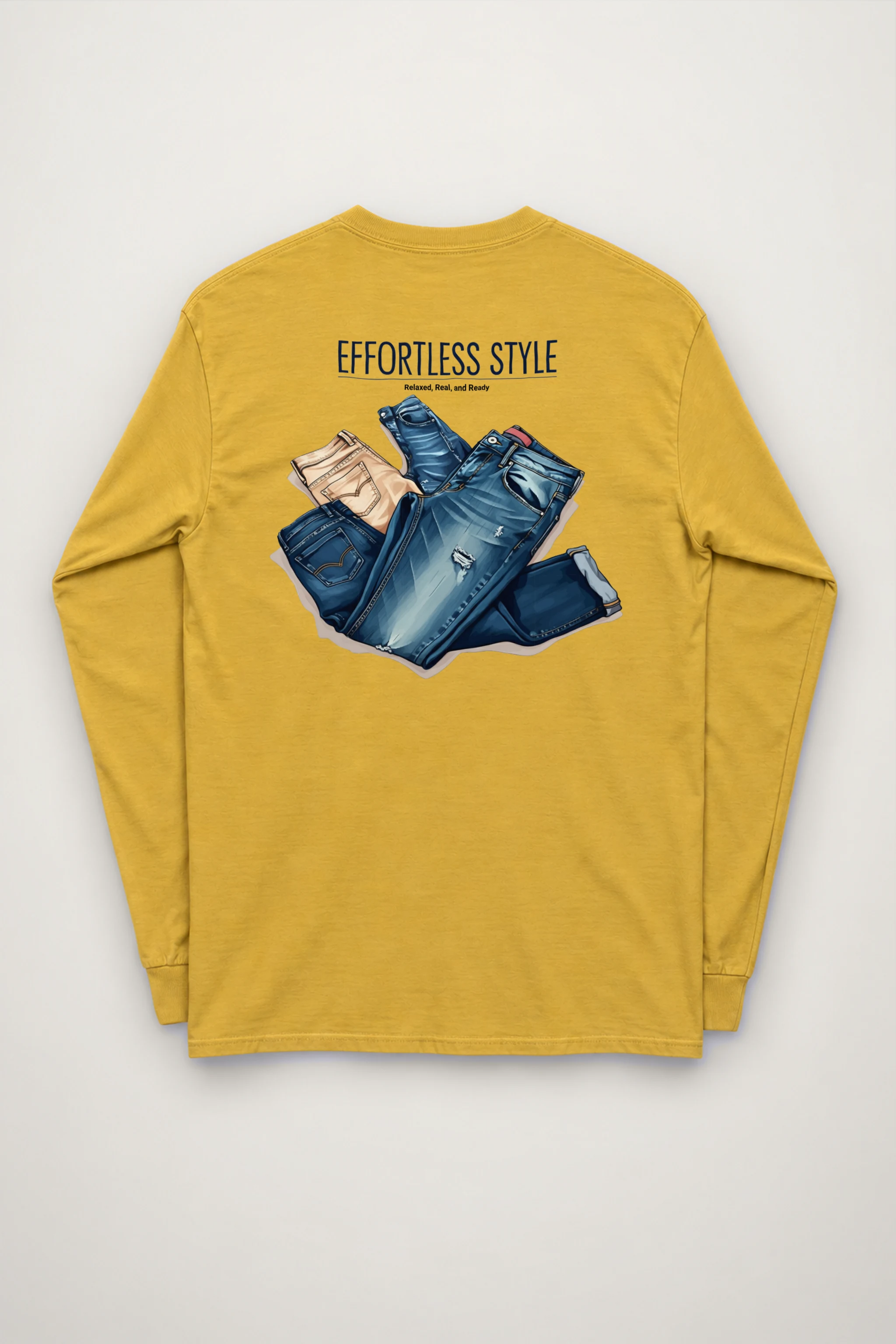 "Effortless Style" Unisex Longsleeve T-shirt