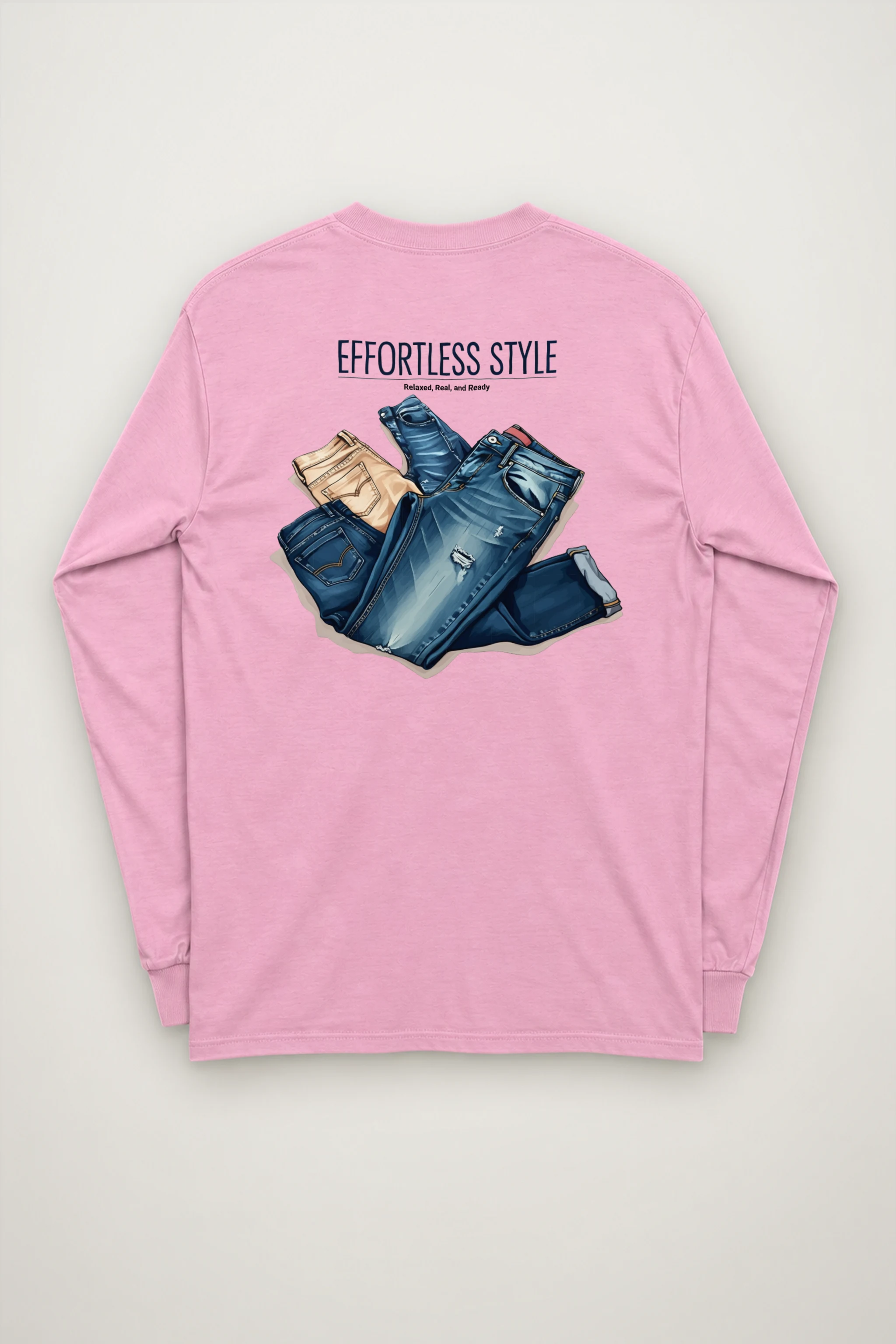 "Effortless Style" Unisex Longsleeve T-shirt