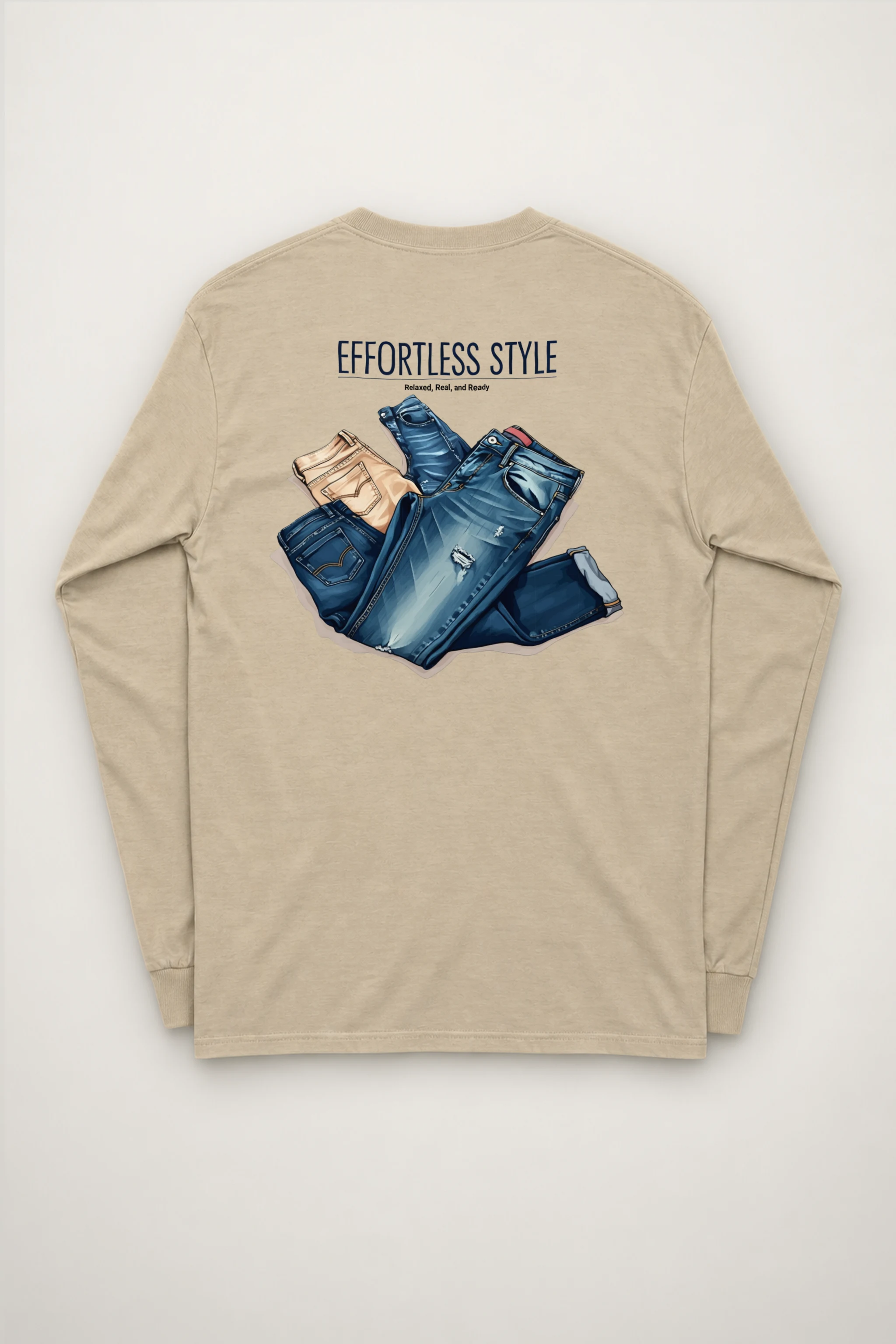 "Effortless Style" Unisex Longsleeve T-shirt