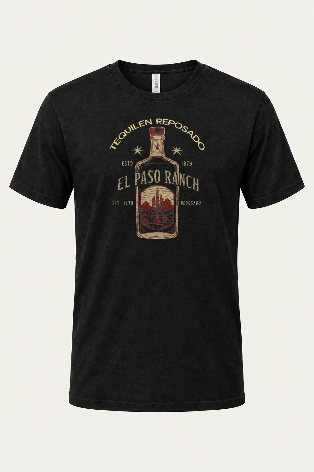 "El Paso Ranch" Heavyweight Unisex Crewneck T-shirt | Gildan 5000