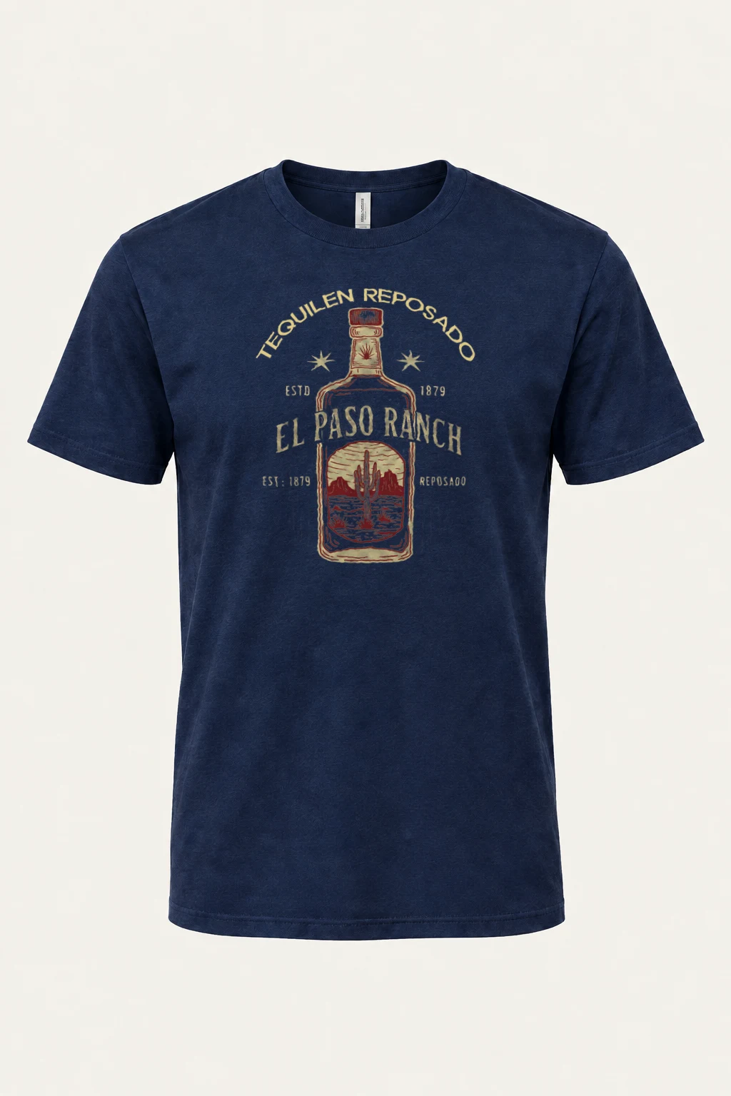 "El Paso Ranch" Heavyweight Unisex Crewneck T-shirt | Gildan 5000