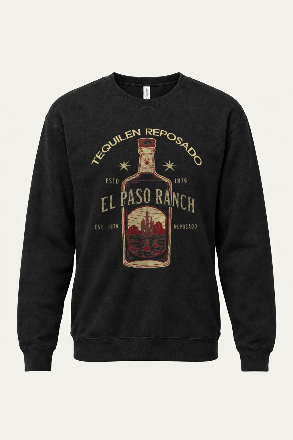 "El Paso Reposado" Heavy Blend Unisex Crewneck Sweatshirt | Gildan 18000