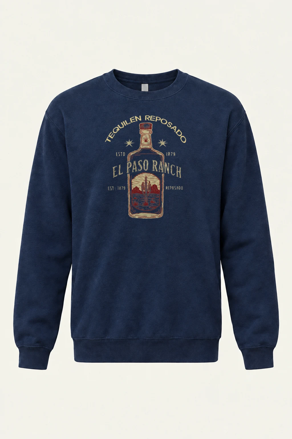 "El Paso Reposado" Heavy Blend Unisex Crewneck Sweatshirt | Gildan 18000