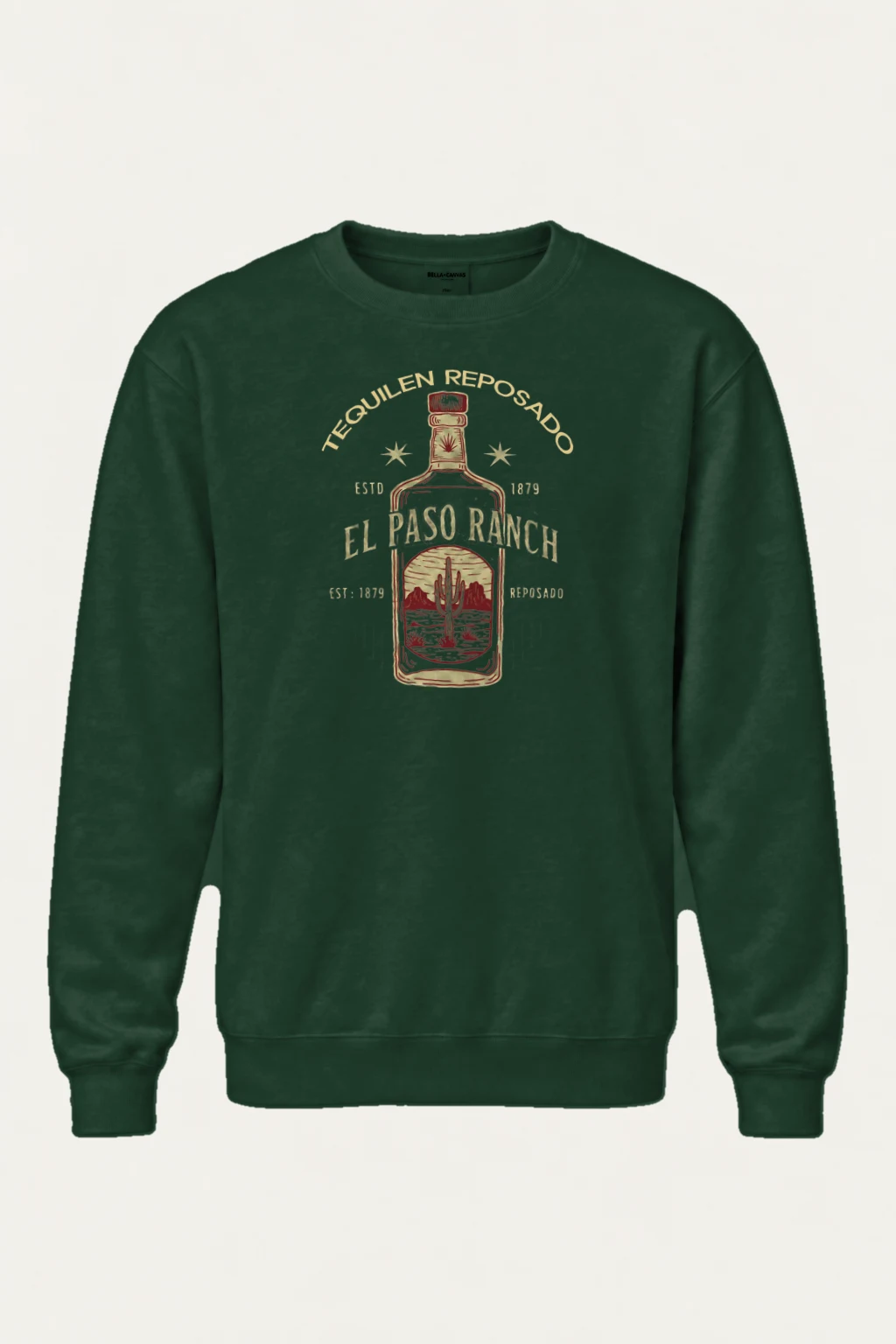 "El Paso Reposado" Heavy Blend Unisex Crewneck Sweatshirt | Gildan 18000
