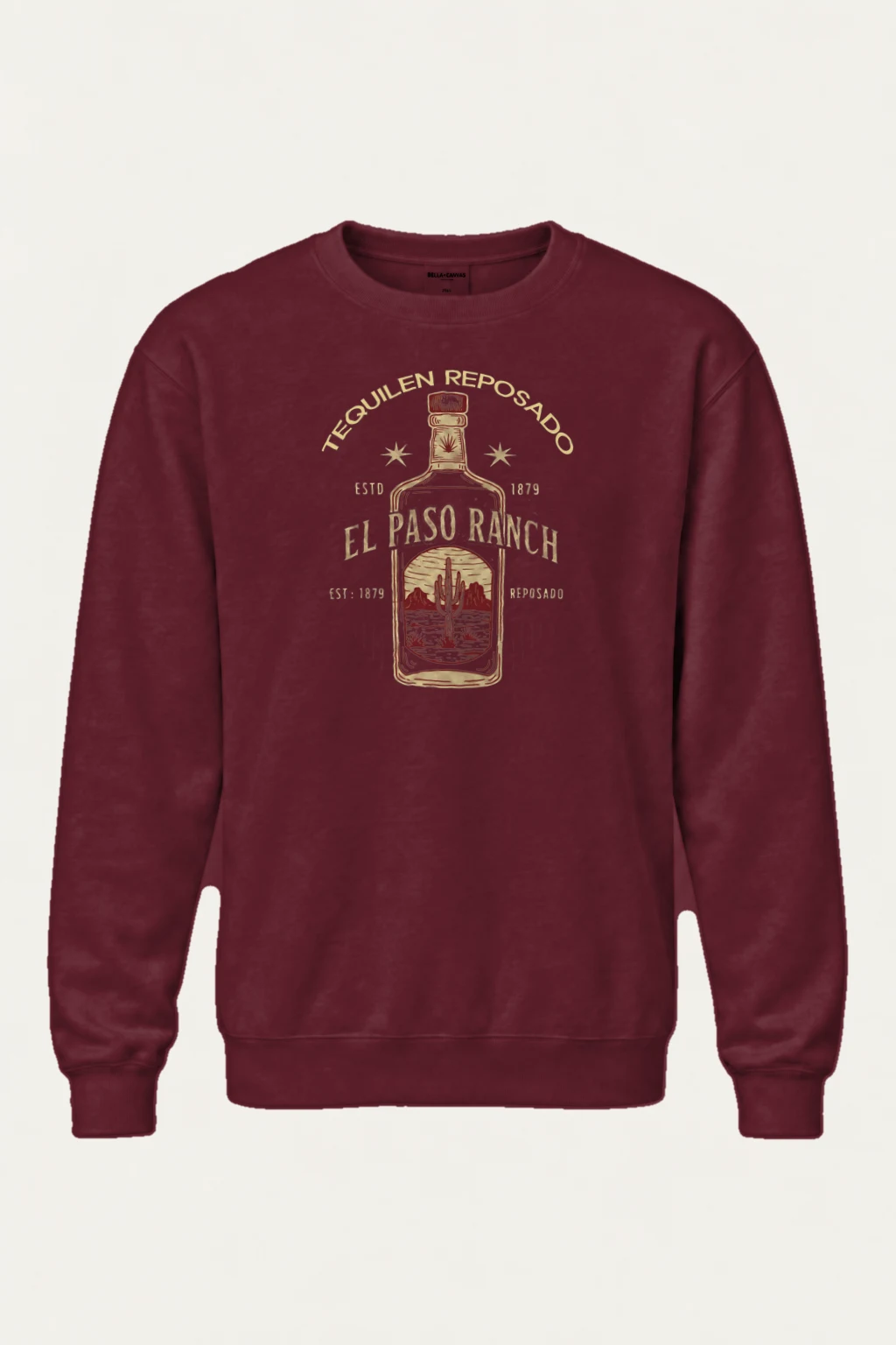 "El Paso Reposado" Heavy Blend Unisex Crewneck Sweatshirt | Gildan 18000