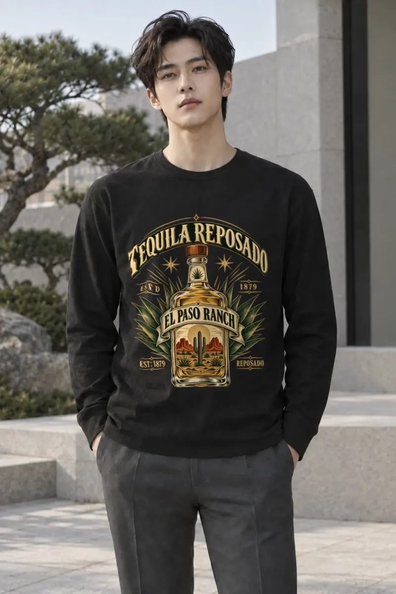 "El Paso Reposado" Unisex Longsleeve T-shirt | Gildan 2400