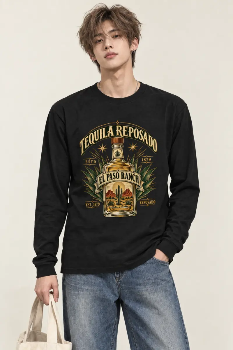 "El Paso Reposado" Unisex Longsleeve T-shirt