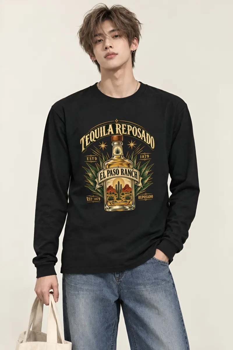"El Paso Reposado" Unisex Longsleeve T-shirt