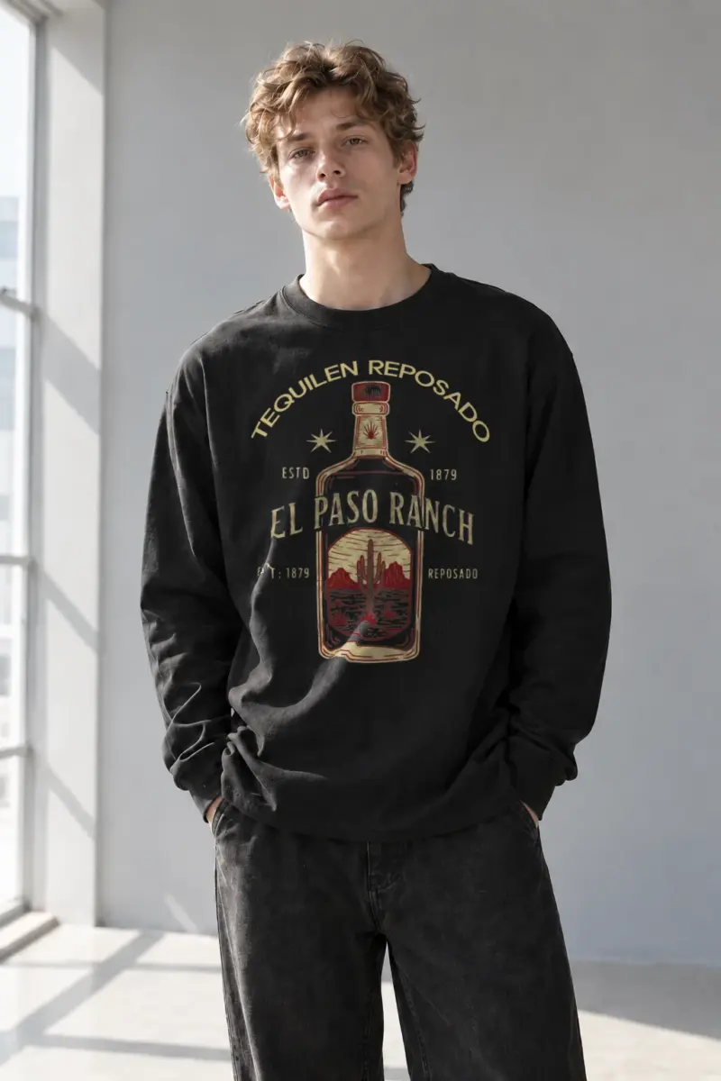 "El Paso Reposado" Unisex Longsleeve T-shirt | Gildan 2400