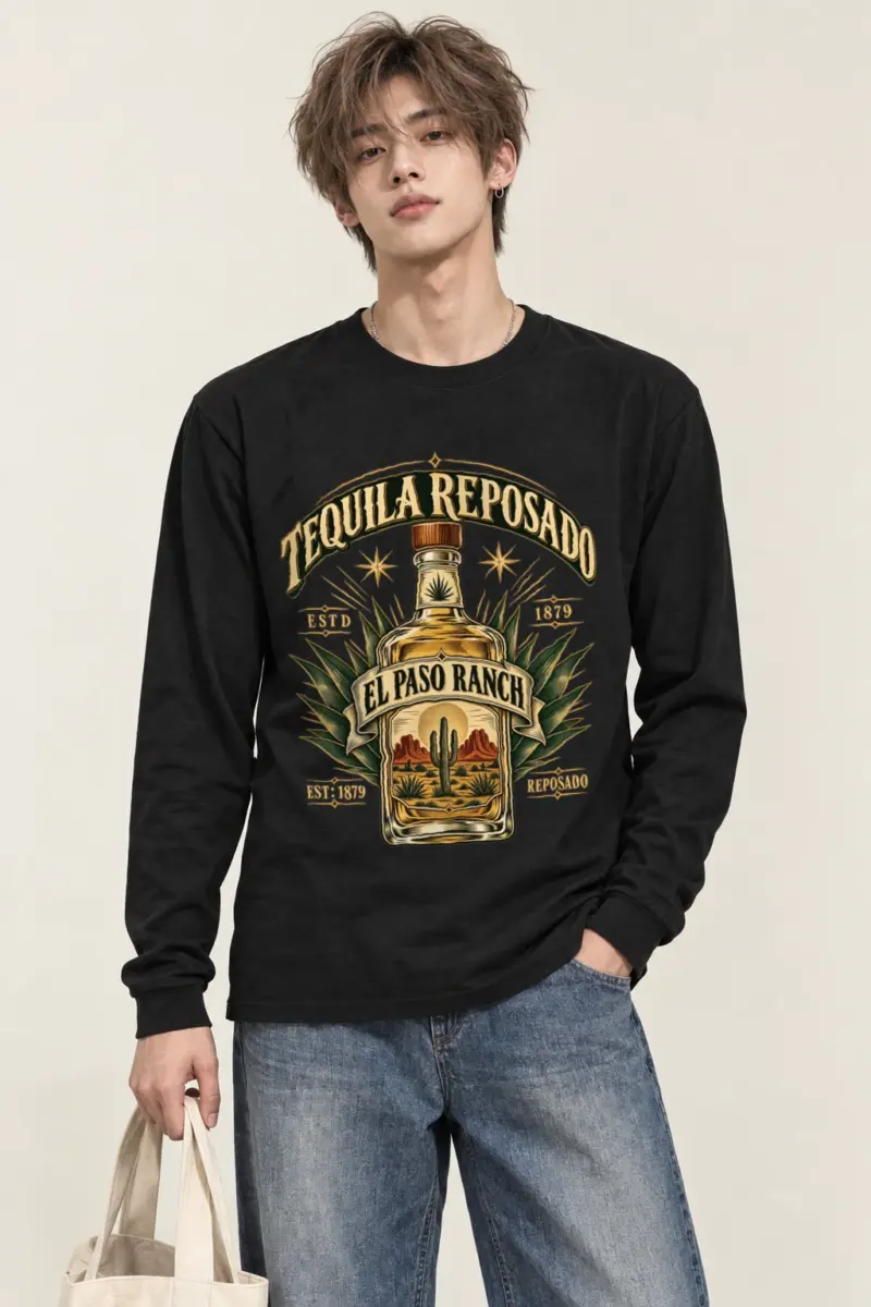 "El Paso Reposado" Unisex Longsleeve T-shirt