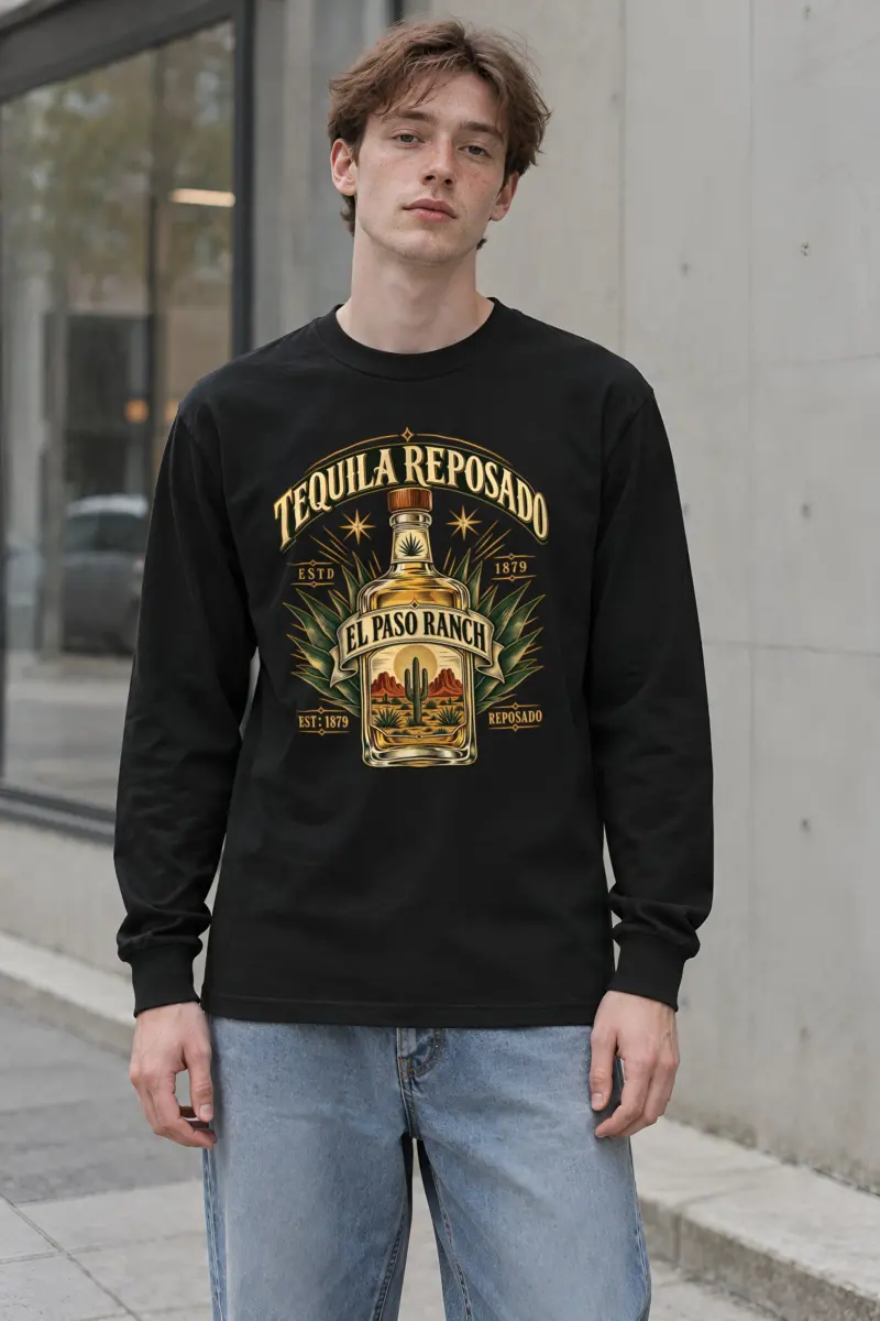 "El Paso Reposado" Unisex Longsleeve T-shirt