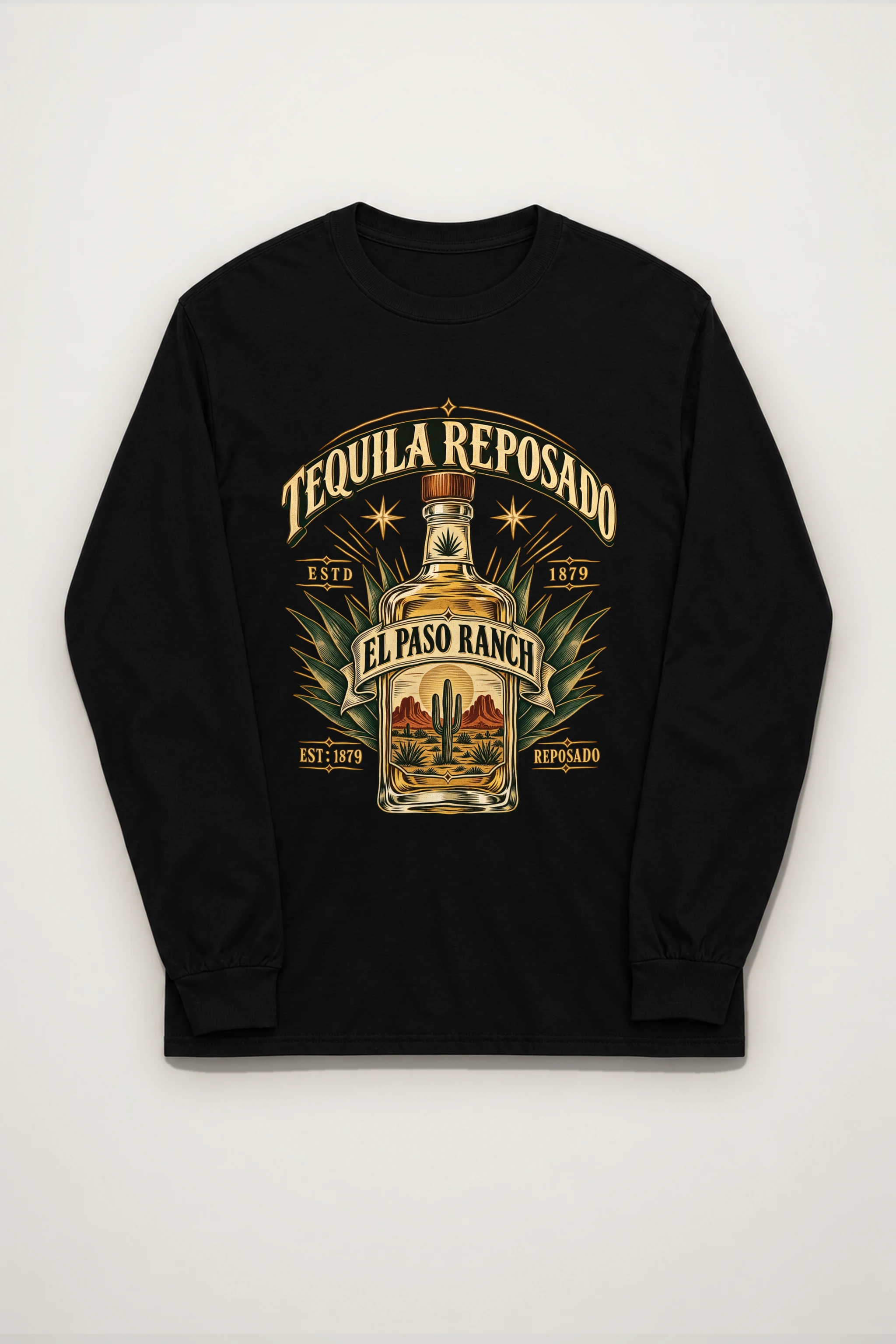 "El Paso Reposado" Unisex Longsleeve T-shirt
