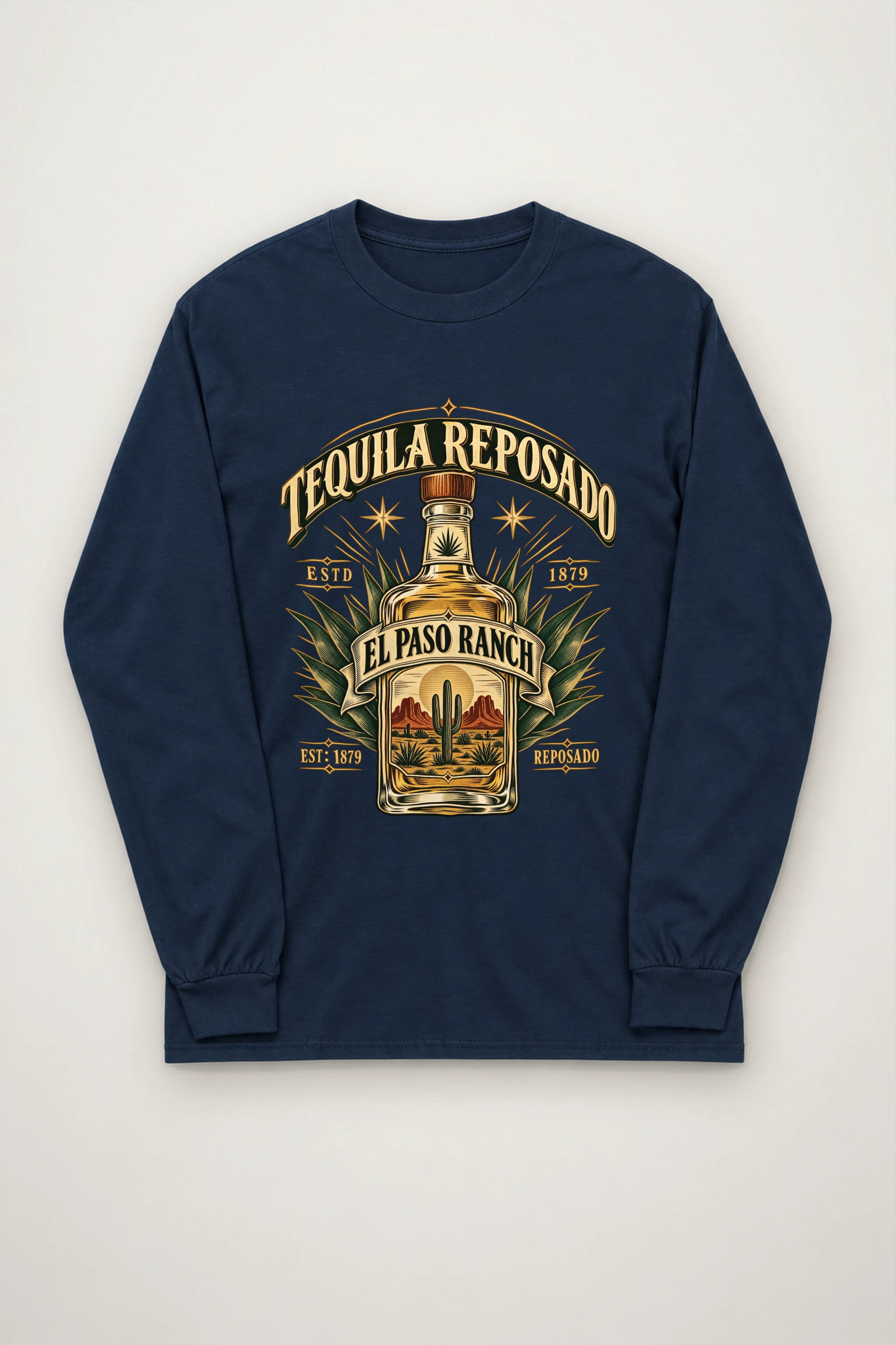 "El Paso Reposado" Unisex Longsleeve T-shirt