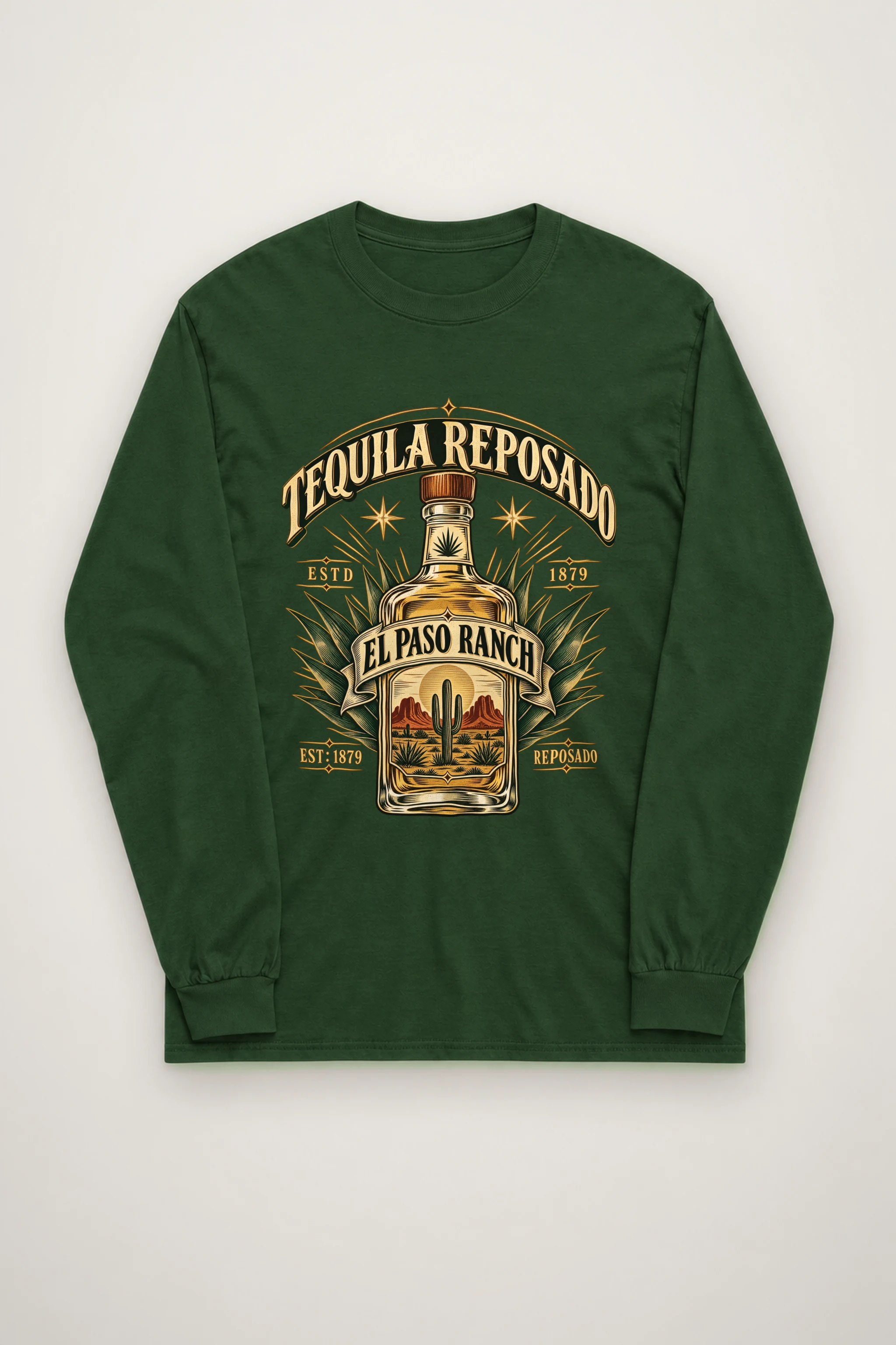 "El Paso Reposado" Unisex Longsleeve T-shirt