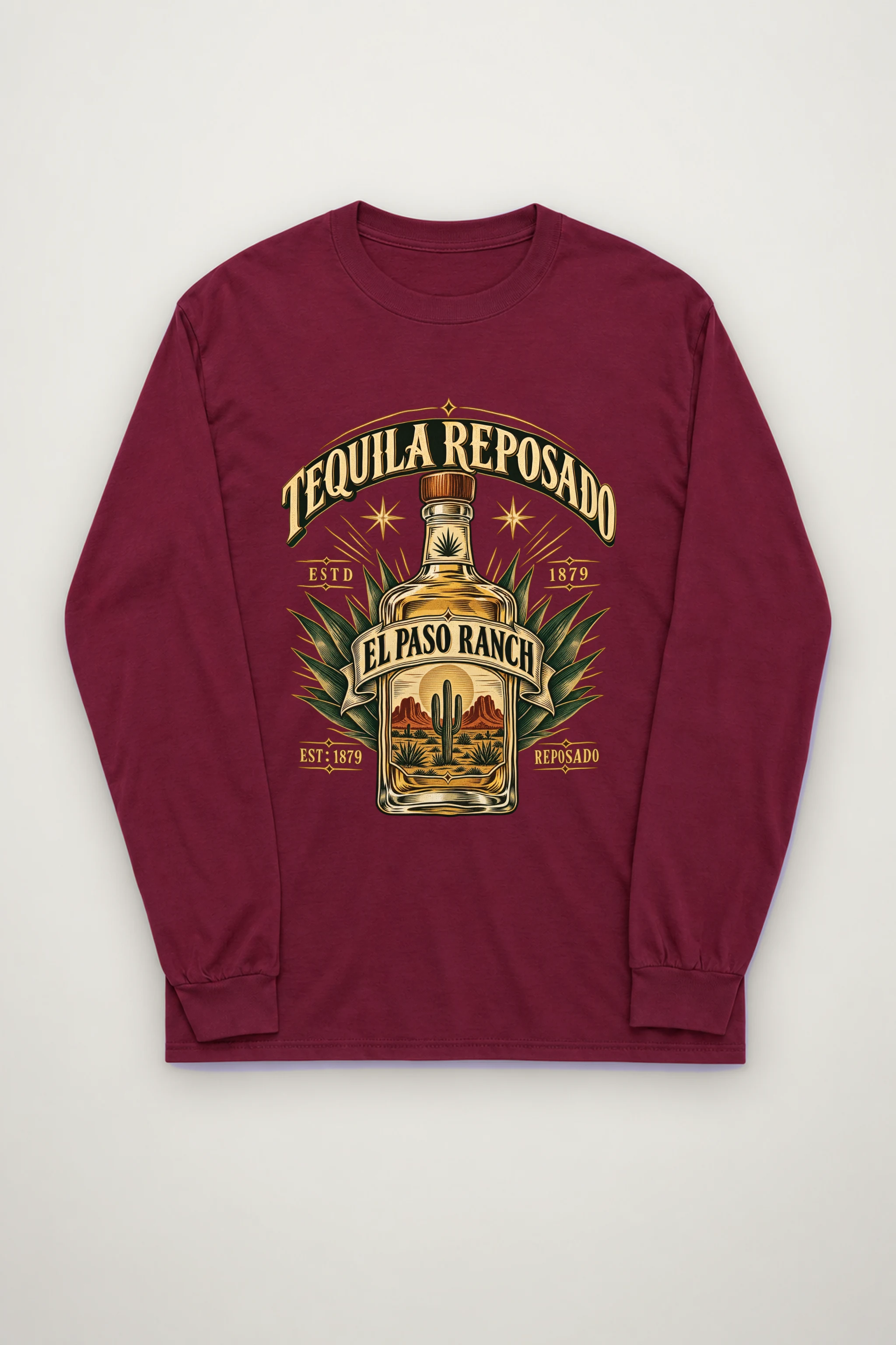 "El Paso Reposado" Unisex Longsleeve T-shirt