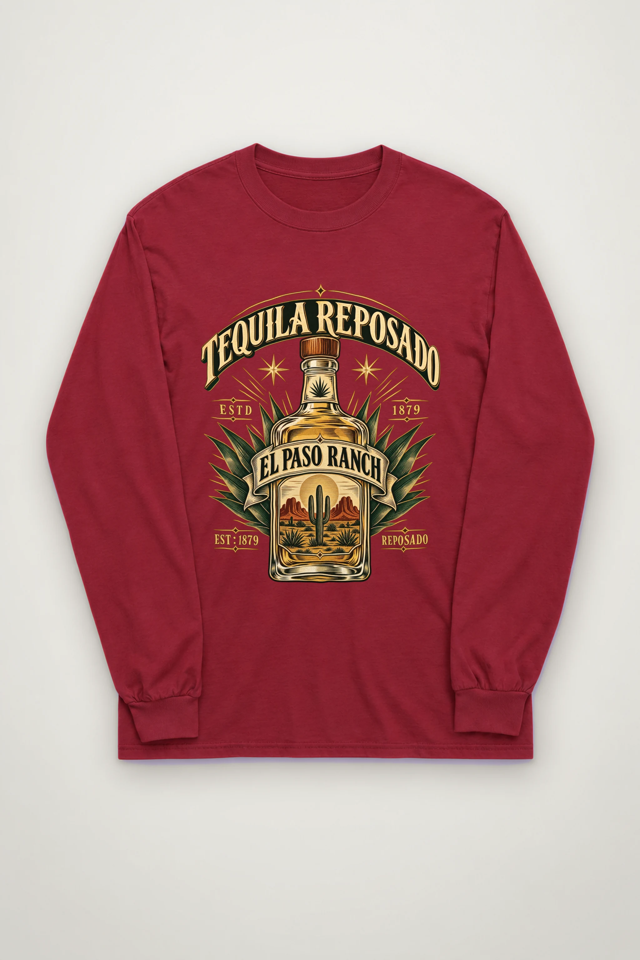 "El Paso Reposado" Unisex Longsleeve T-shirt