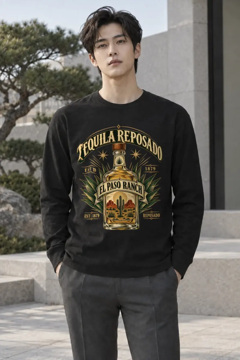 "El Paso Reposado" Unisex Longsleeve T-shirt | Gildan 2400