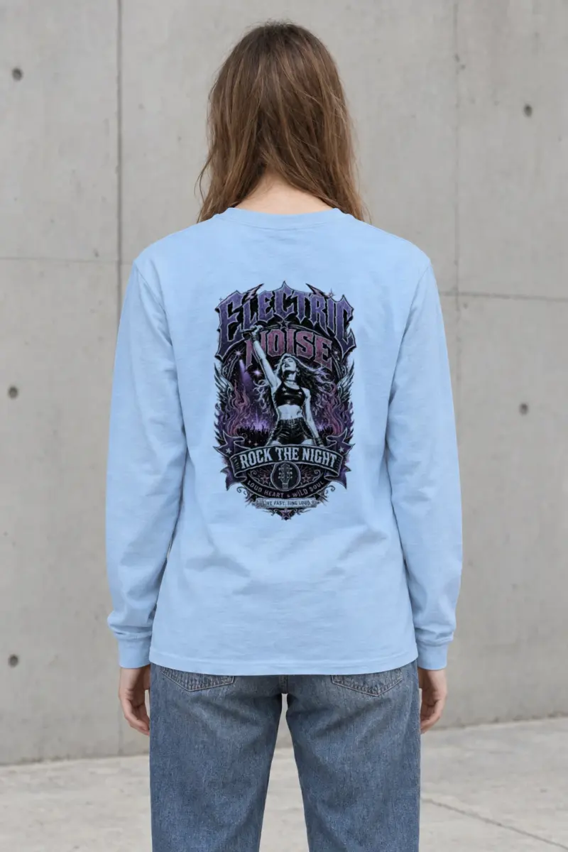 "Electric Noise" Unisex Longsleeve T-shirt