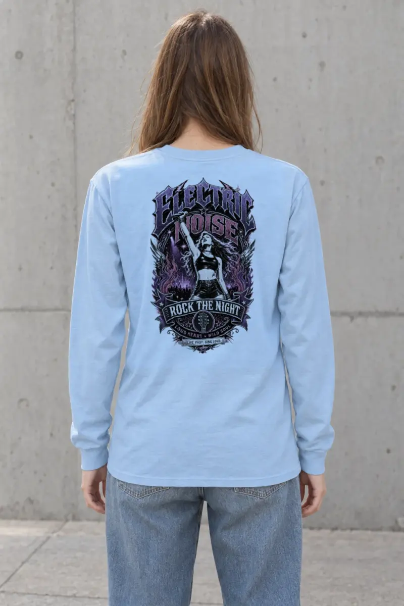 "Electric Noise" Unisex Longsleeve T-shirt