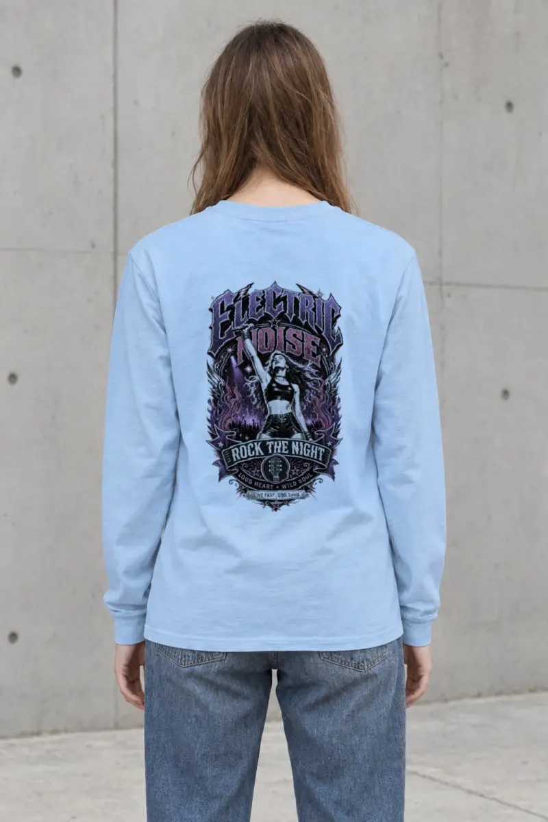 "Electric Noise" Unisex Longsleeve T-shirt