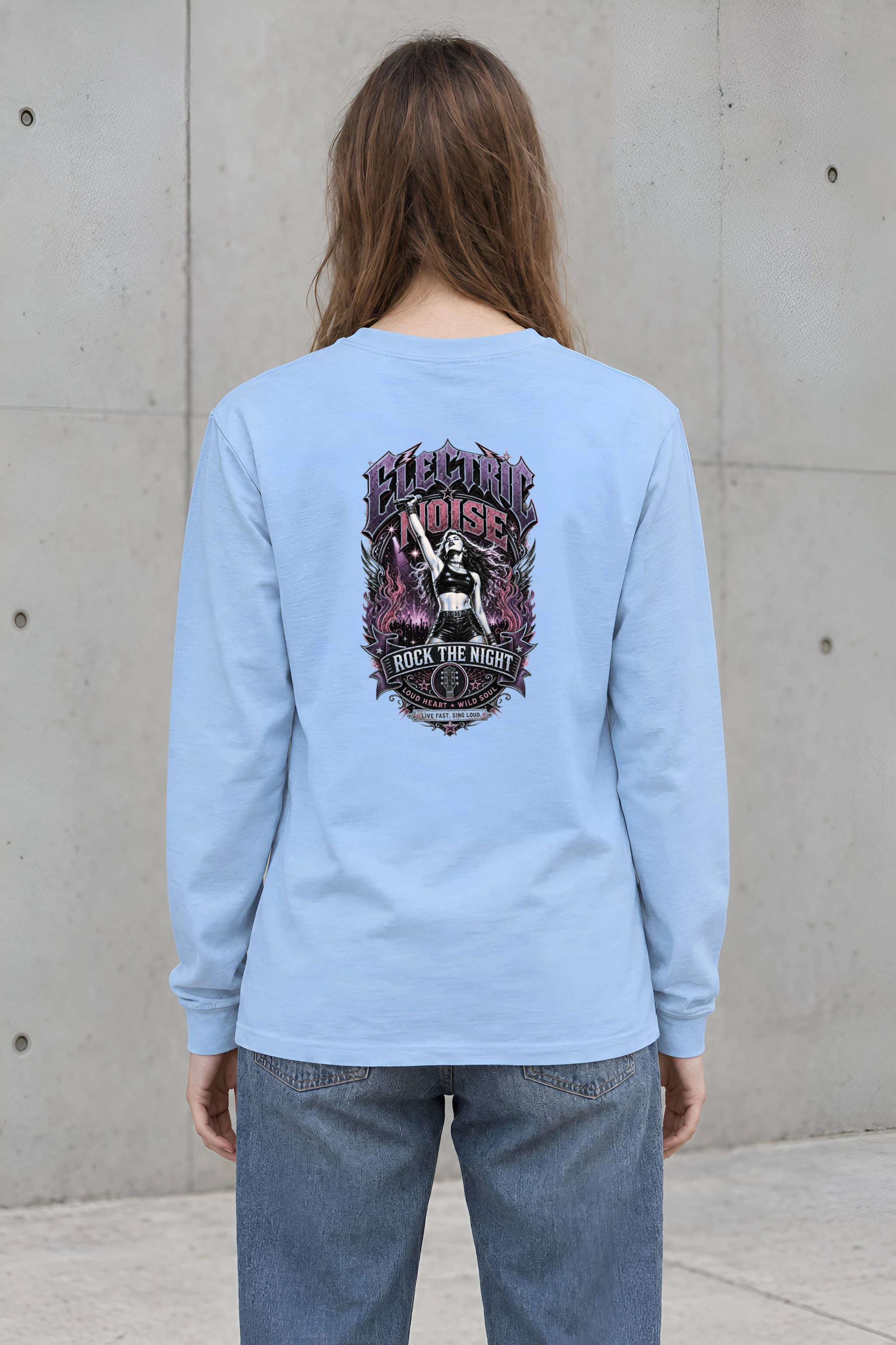 "Electric Noise" Unisex Longsleeve T-shirt