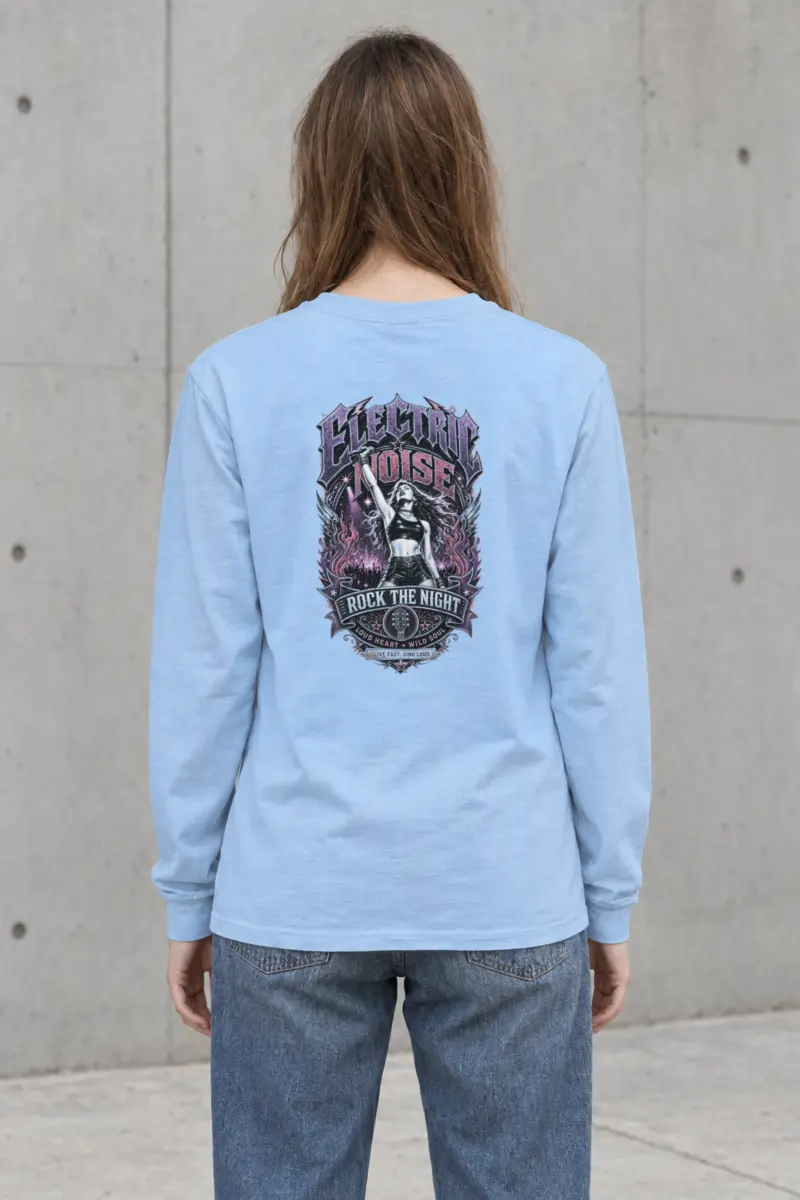 "Electric Noise" Unisex Longsleeve T-shirt