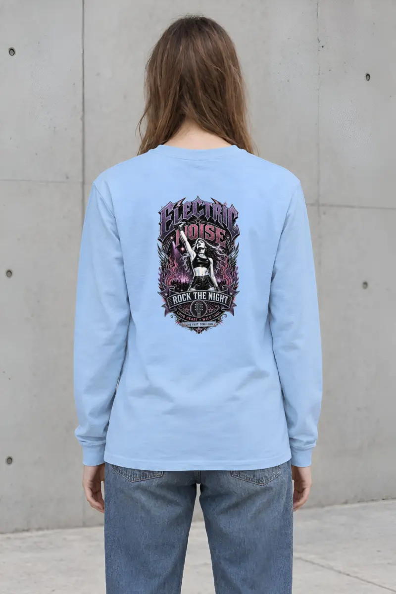 "Electric Noise" Unisex Longsleeve T-shirt