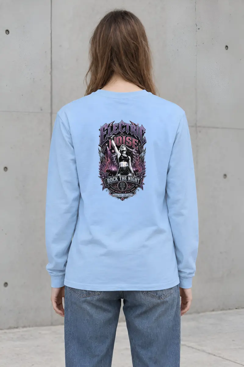 "Electric Noise" Unisex Longsleeve T-shirt