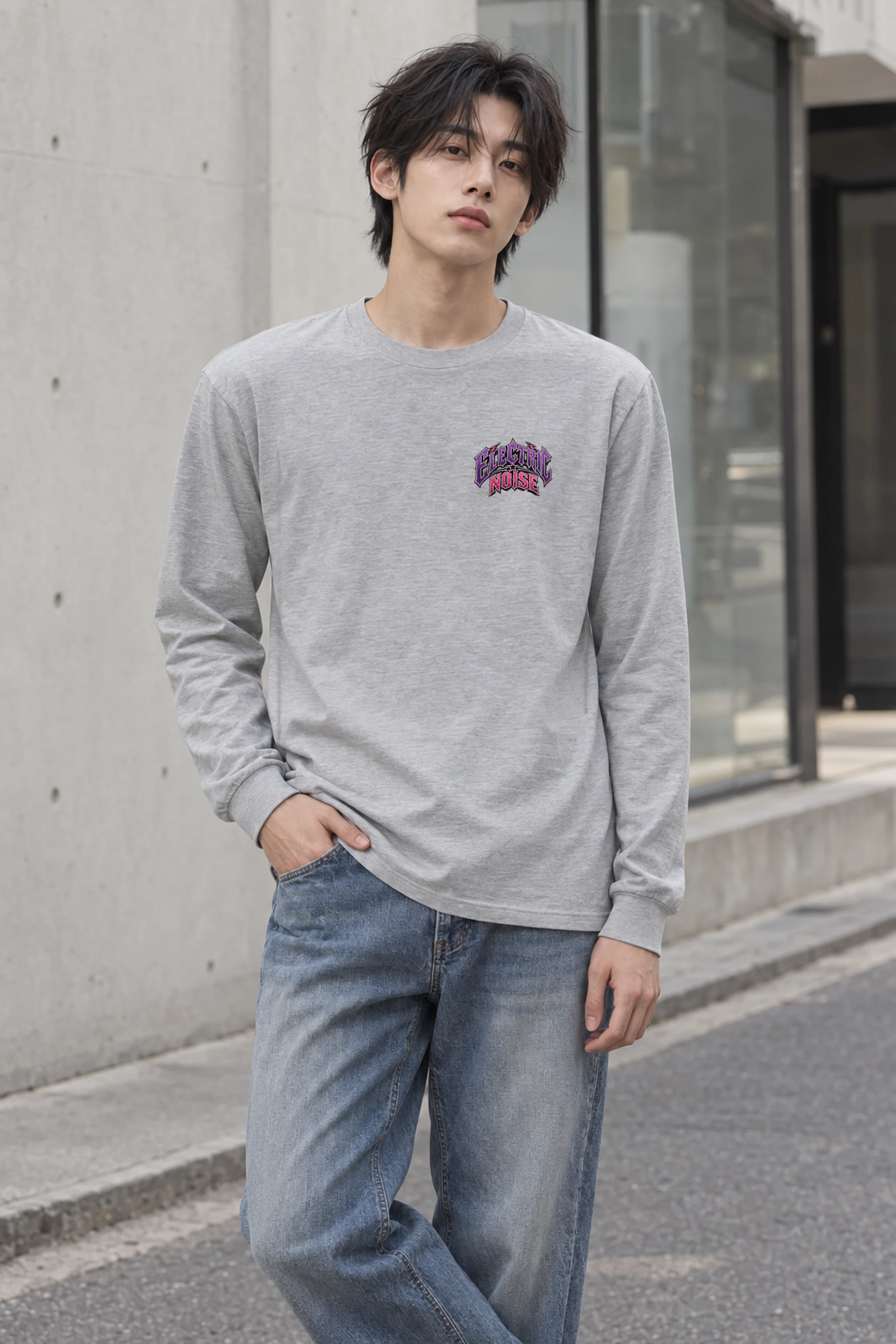 "Electric Noise" Unisex Longsleeve T-shirt