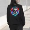 "Electric Vibes Bulldog" Unisex Longsleeve T-shirt | Gildan 2400