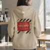 "Electrical Hazard" Heavy Blend Unisex Pullover Hoodie | Gildan 18500