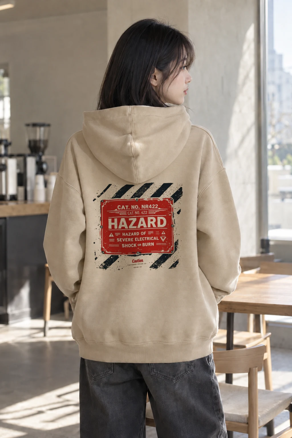 "Electrical Hazard" Heavy Blend Unisex Pullover Hoodie | Gildan 18500