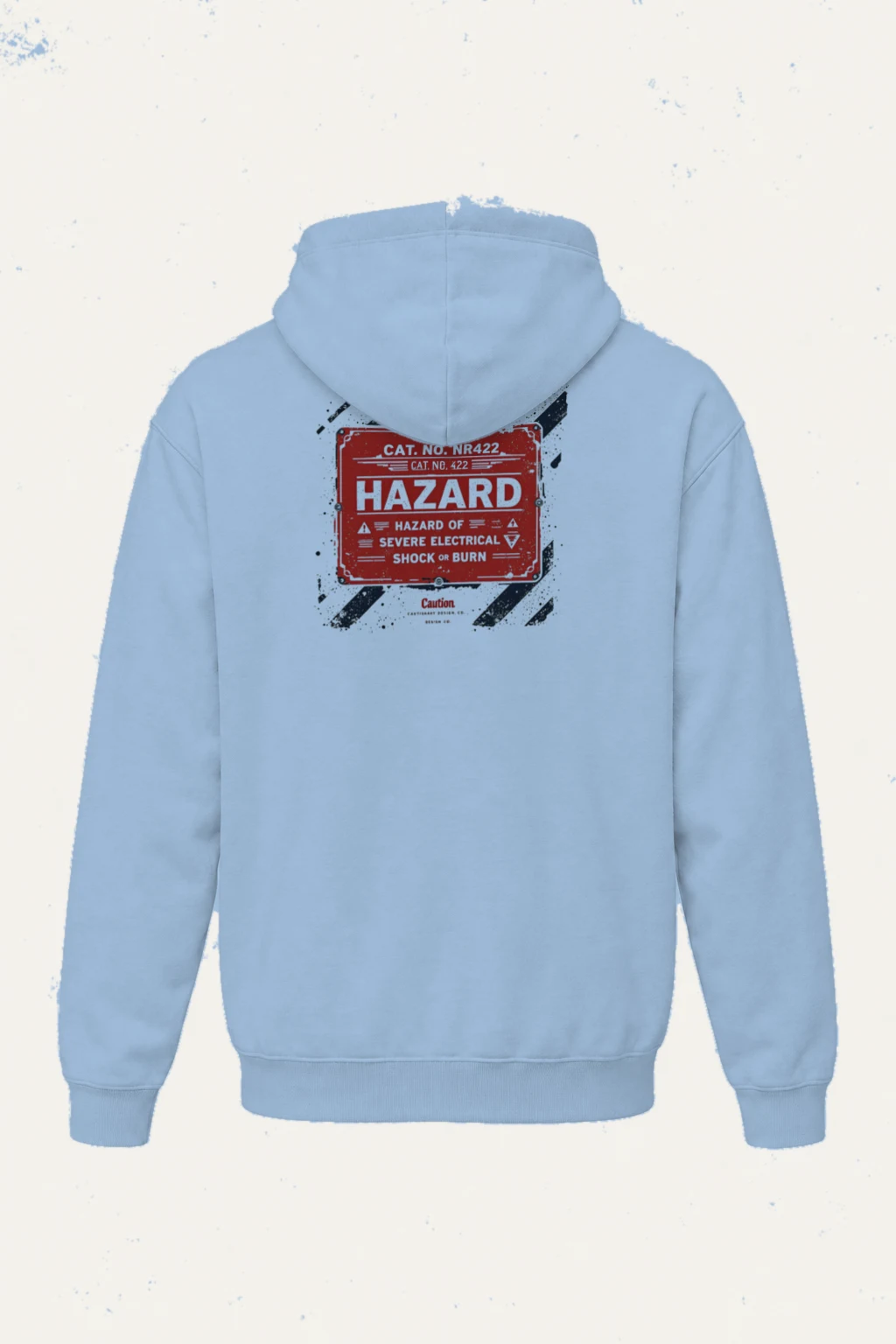 "Electrical Hazard" Heavy Blend Unisex Pullover Hoodie | Gildan 18500