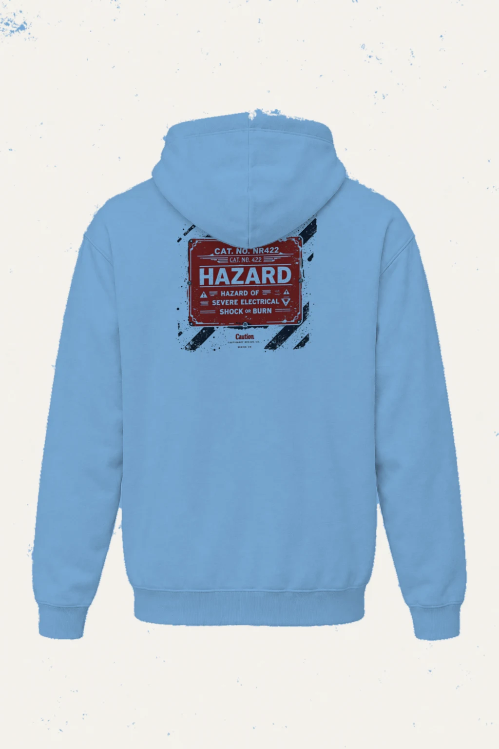 "Electrical Hazard" Heavy Blend Unisex Pullover Hoodie | Gildan 18500