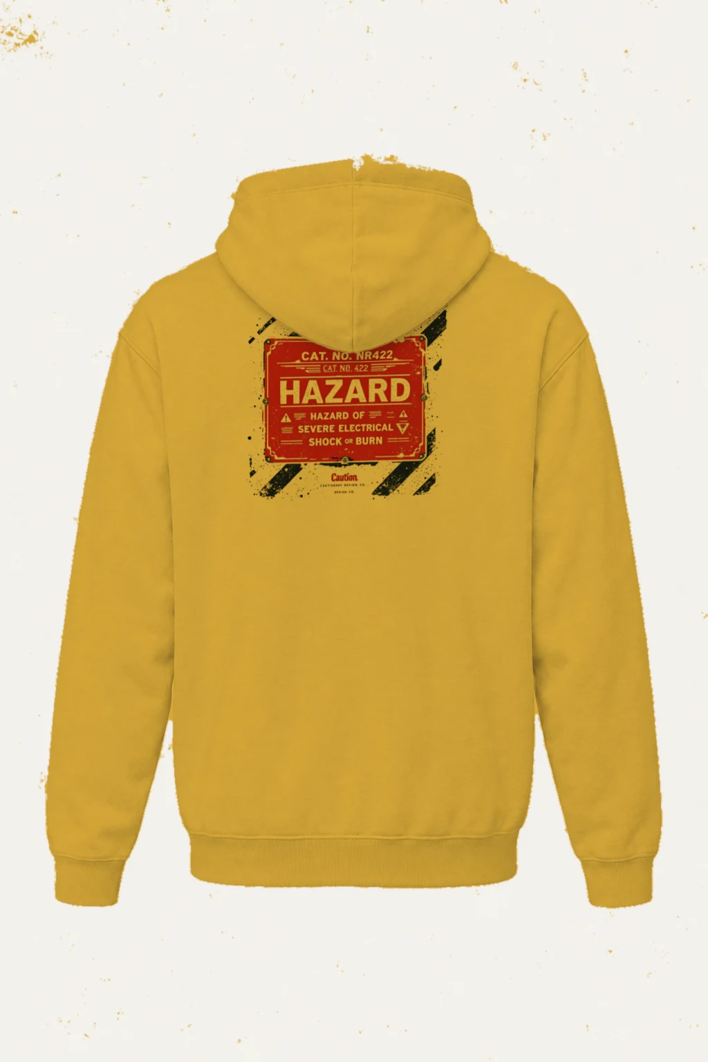 "Electrical Hazard" Heavy Blend Unisex Pullover Hoodie | Gildan 18500