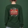"Electrical Hazard Sign" Unisex Longsleeve T-shirt