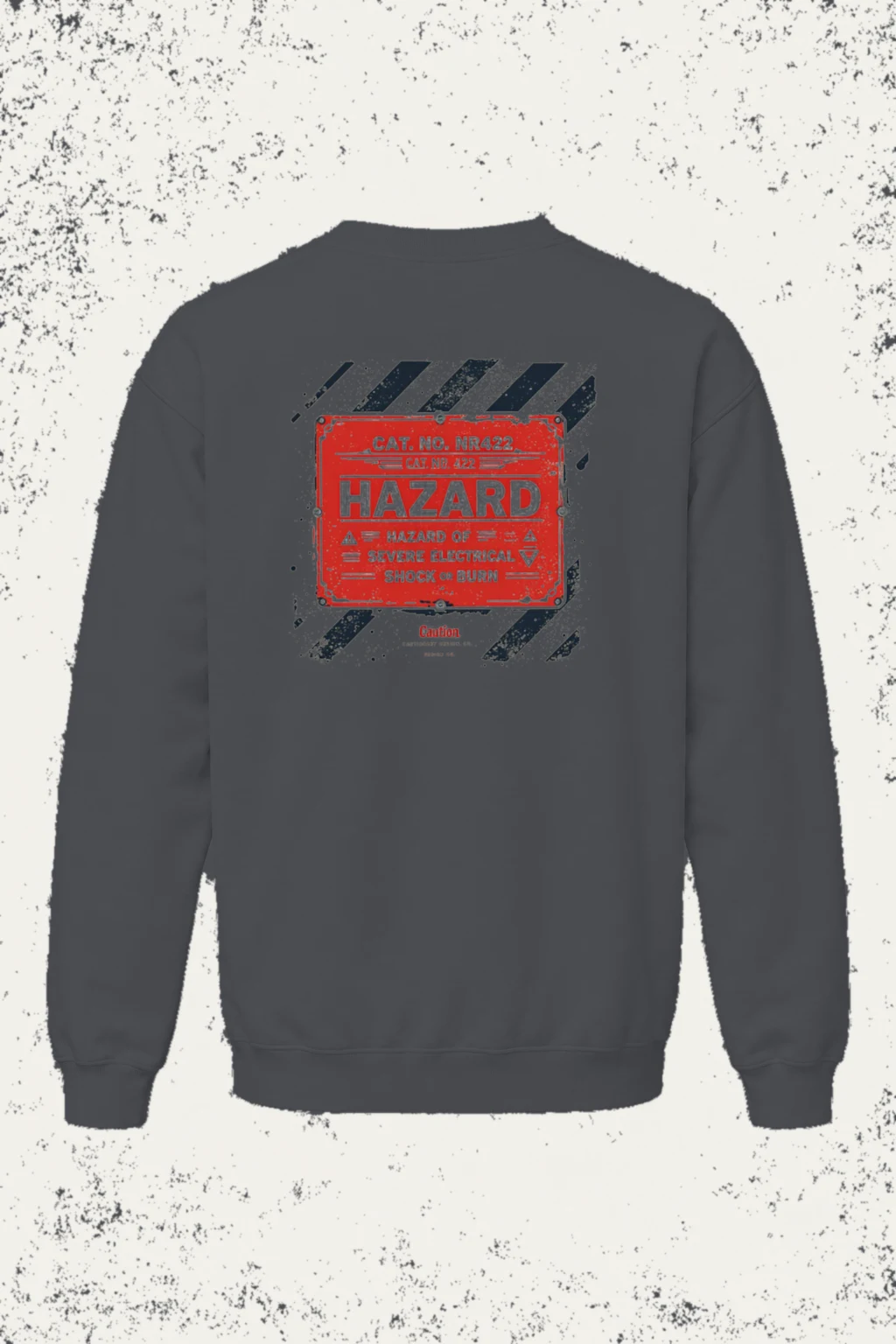 "Electrical Hazard" Unisex Sponge Fleece Crewneck Sweatshirt | Bella + Canvas 3901