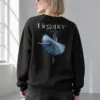 "Elegance In Motion" Heavy Blend Unisex Crewneck Sweatshirt | Gildan 18000