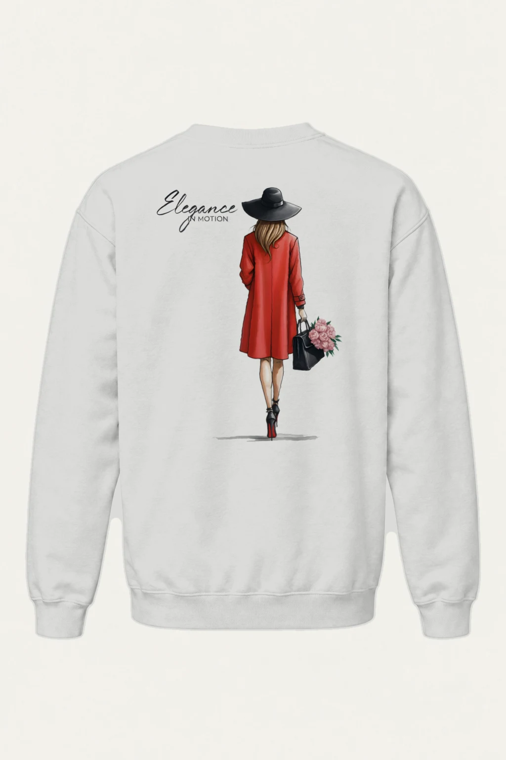 "Elegance In Motion" Heavy Blend Unisex Crewneck Sweatshirt | Gildan 18000
