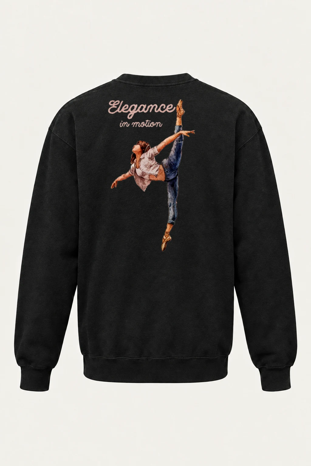 "Elegance In Motion" Heavy Blend Unisex Crewneck Sweatshirt | Gildan 18000