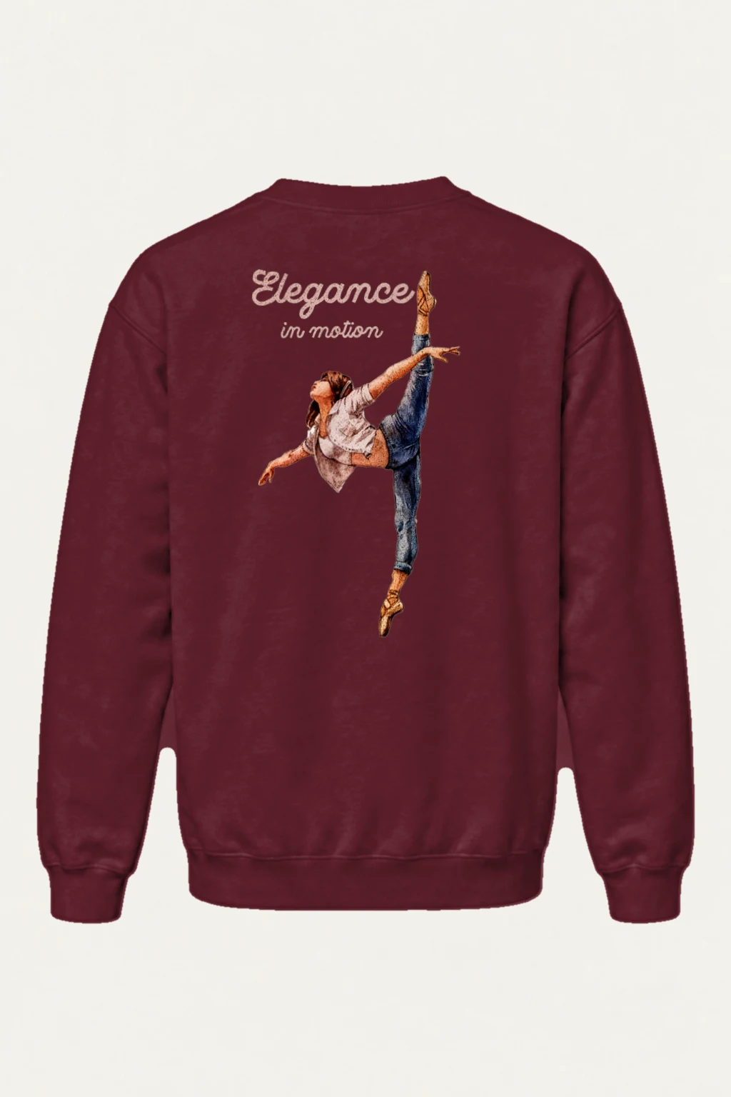 "Elegance In Motion" Heavy Blend Unisex Crewneck Sweatshirt | Gildan 18000
