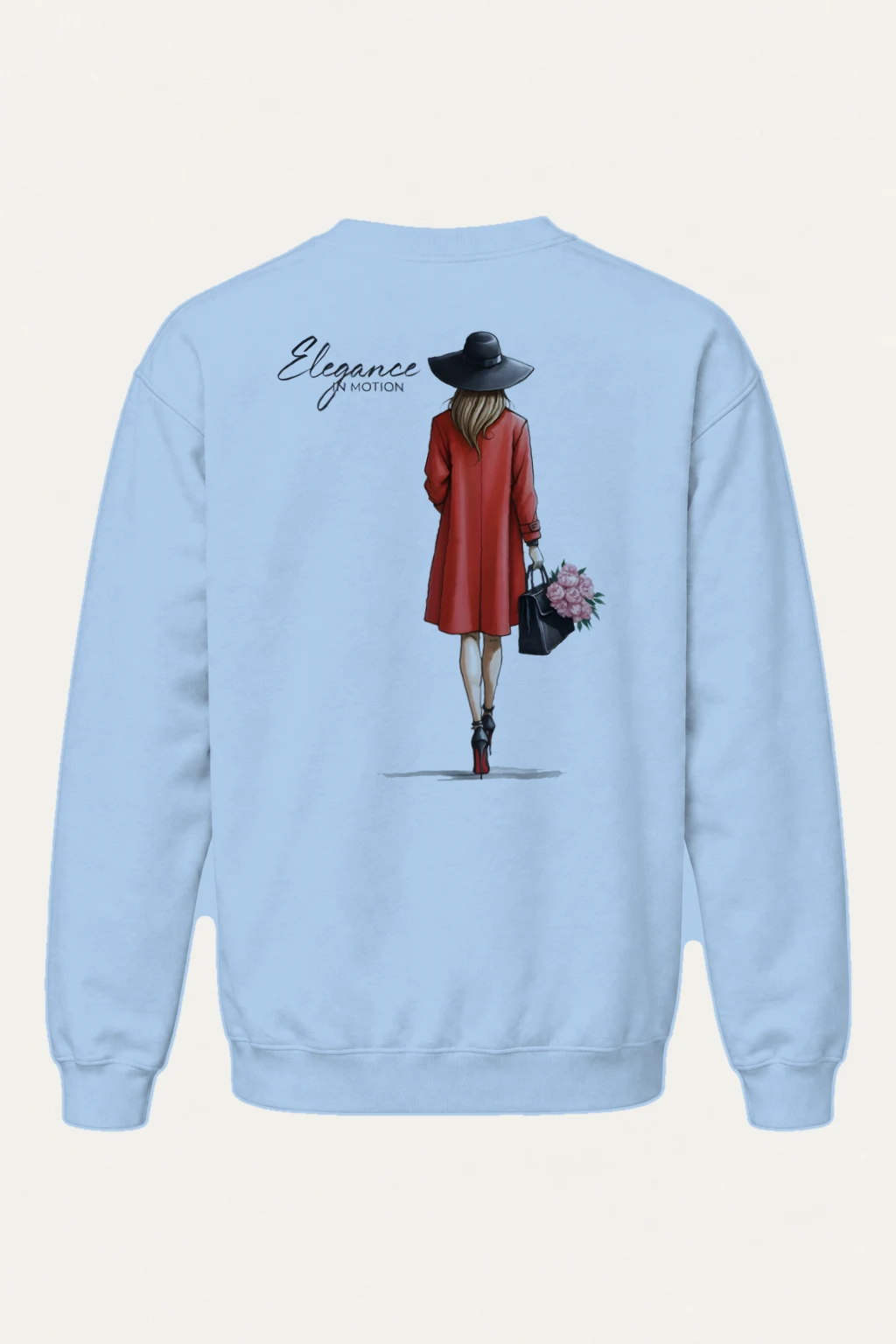 "Elegance In Motion" Heavy Blend Unisex Crewneck Sweatshirt | Gildan 18000