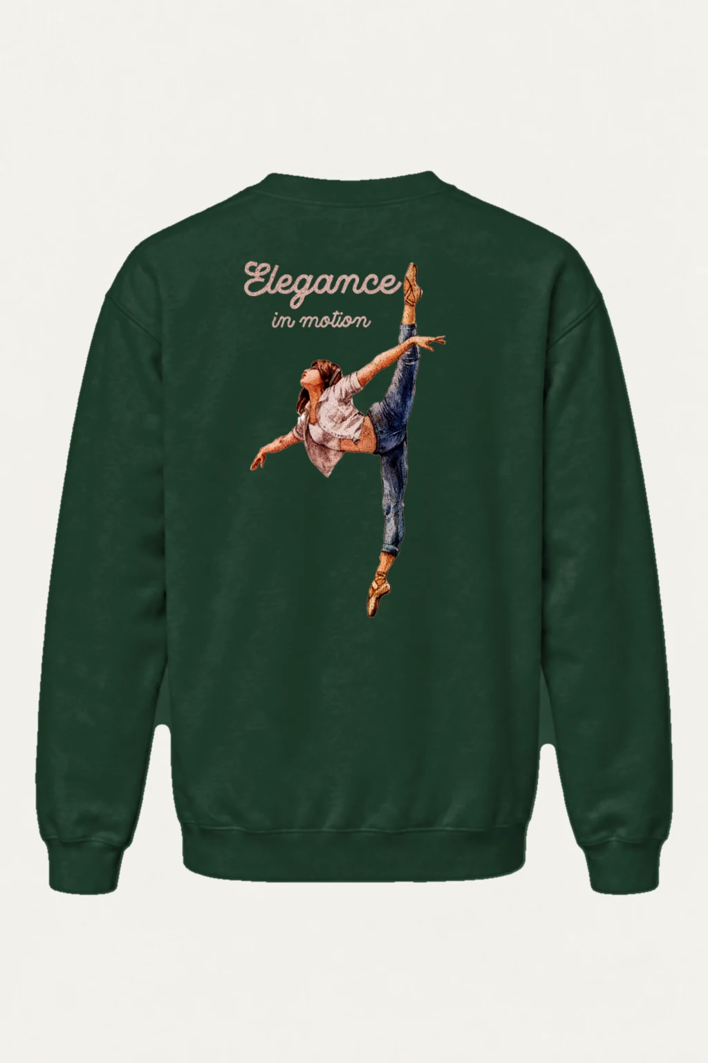 "Elegance In Motion" Heavy Blend Unisex Crewneck Sweatshirt | Gildan 18000
