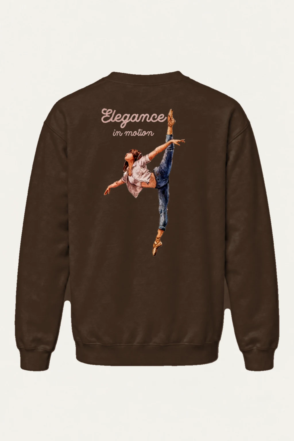 "Elegance In Motion" Heavy Blend Unisex Crewneck Sweatshirt | Gildan 18000