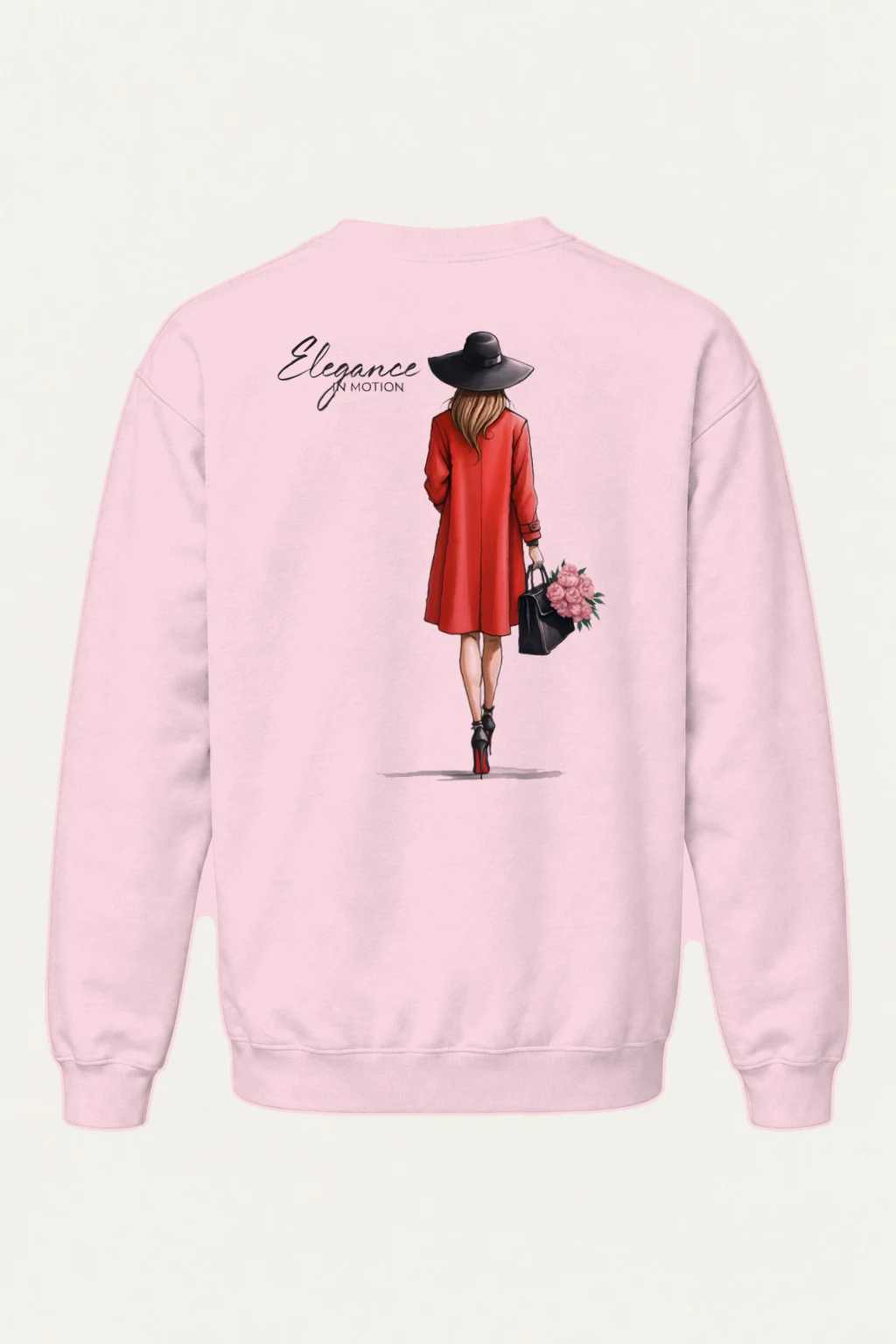 "Elegance In Motion" Heavy Blend Unisex Crewneck Sweatshirt | Gildan 18000